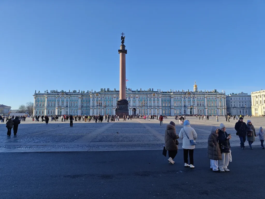 Palace Square and the Winter Palace in Saint Petersburg, Russia — base city for the Shared Values TRP complete application process